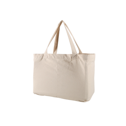 Cotton canvas shopping bag