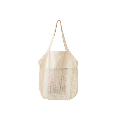 Cotton stitching mesh bag