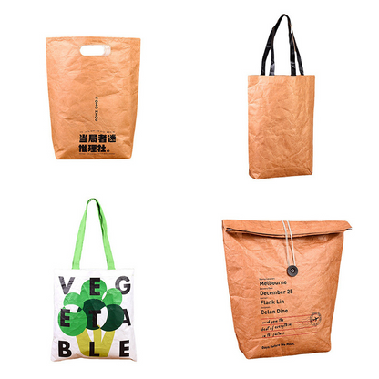 Tyvek paper tote bag