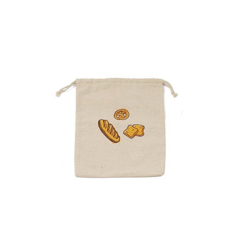 Drawstring bread bag