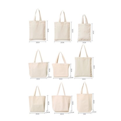 Cotton Canvas Tote Bag