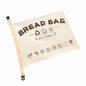 Cotton bread bag with buckle