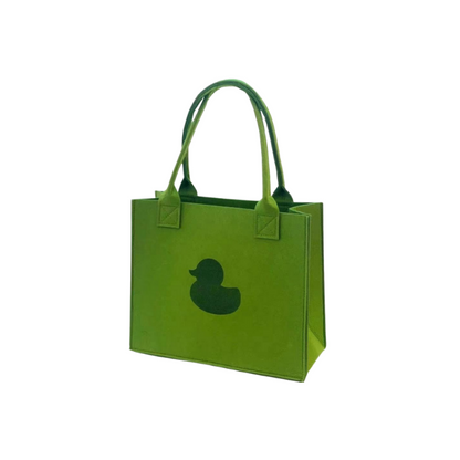 Felt tote bag