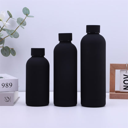 Narrow mouth stainless steel water bottle